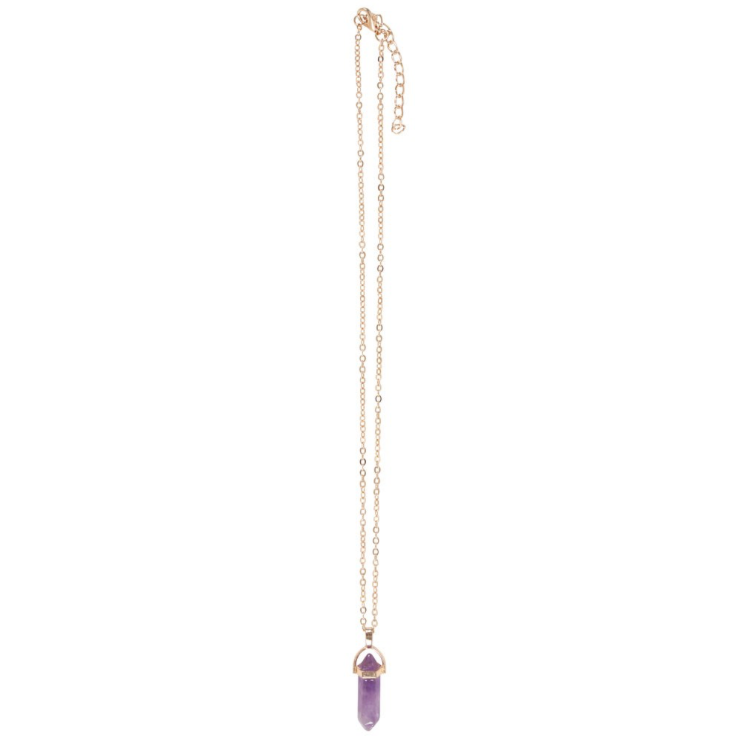 Amethyst Crystal Necklace