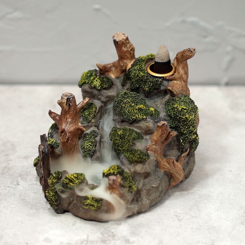 Ancient Woodland Secret Cave Backflow Incense Burner