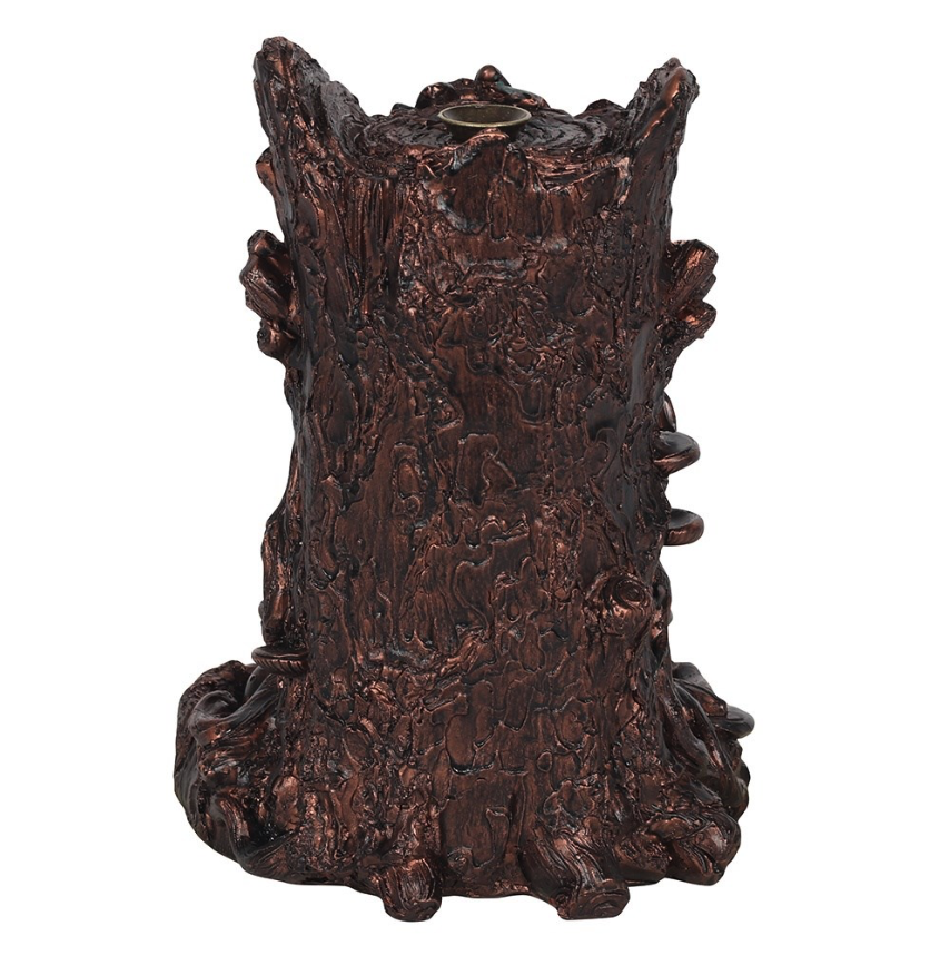 Bronze Effect Tree Man Backflow Incense Burner back