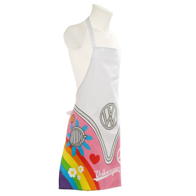 Cotton Apron Volkswagen VW T1 Camper Bus Summer side