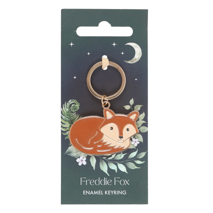 Freddie Fox Enamel Keyring