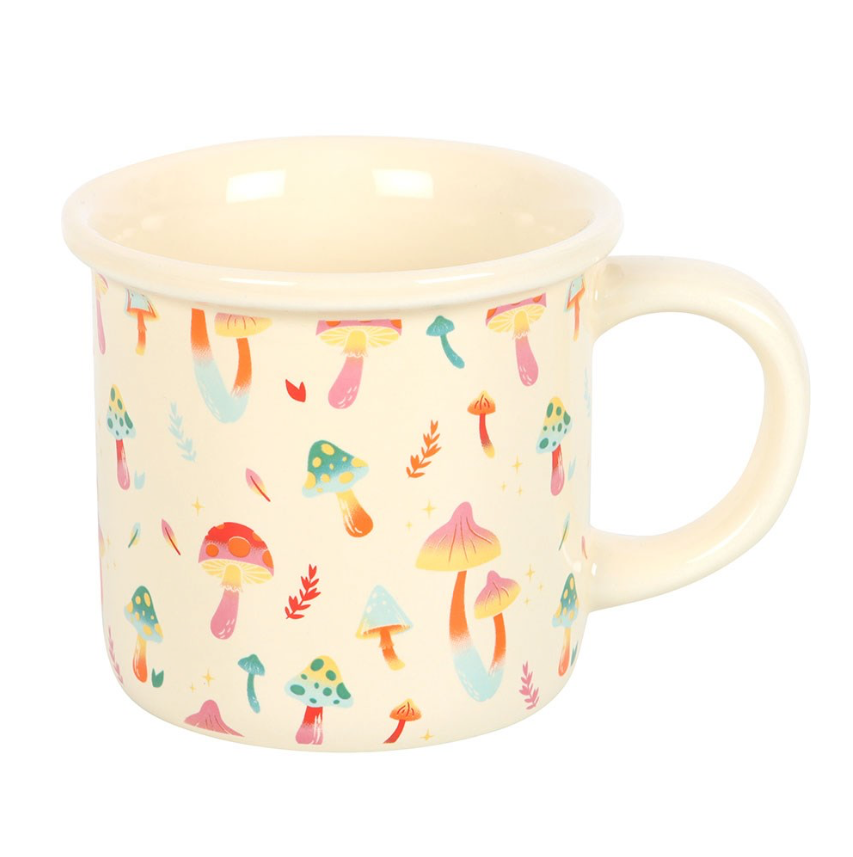 Funky Fungi Mushroom Print Mug all over print