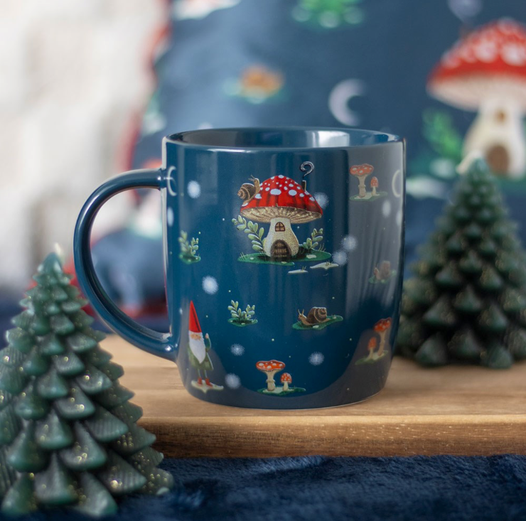 Gnome Sweet Gnome Toadstool Mug