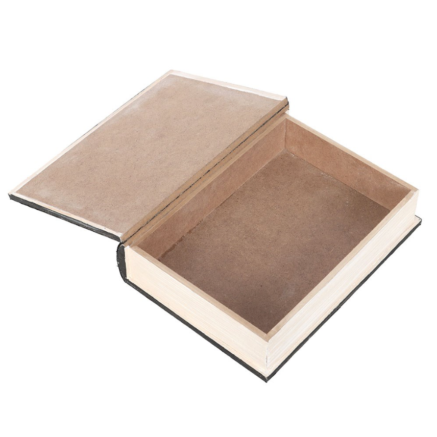 Library of Poisonous Plants Book Shaped Storage Box open