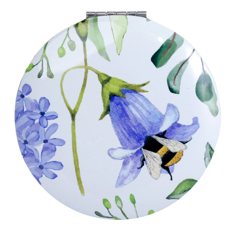 Nectar Meadows Compact Mirror blue