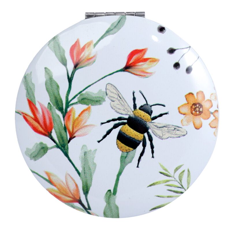 Nectar Meadows Compact Mirror orange