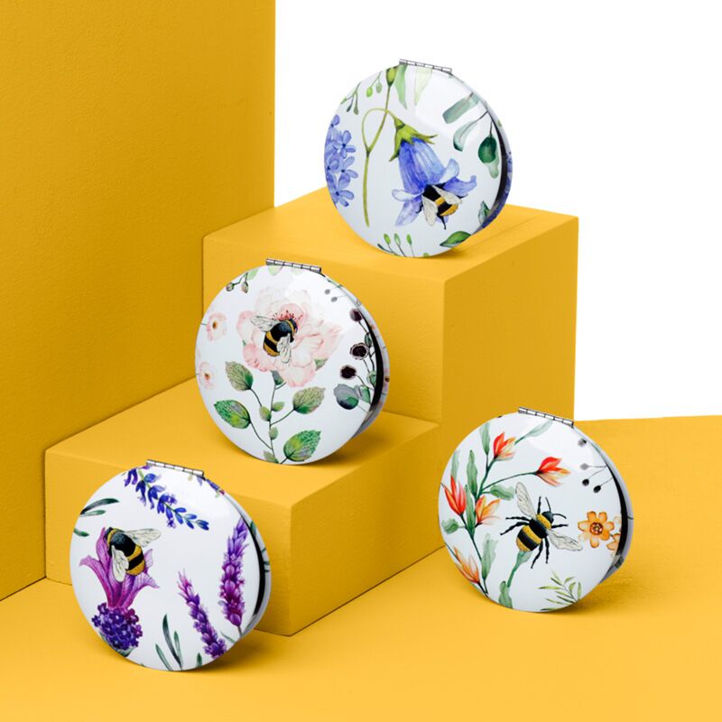 Nectar Meadows Compact Mirror all four