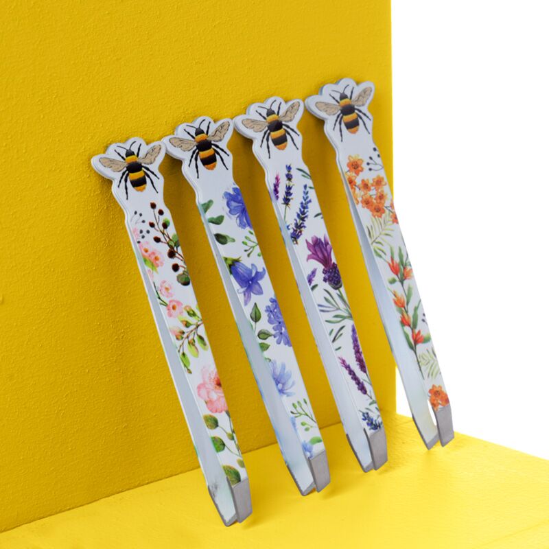 Nectar Meadows Shaped Tweezers all four types