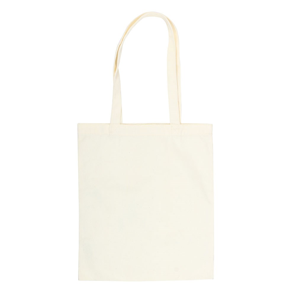 plain back of tote bag