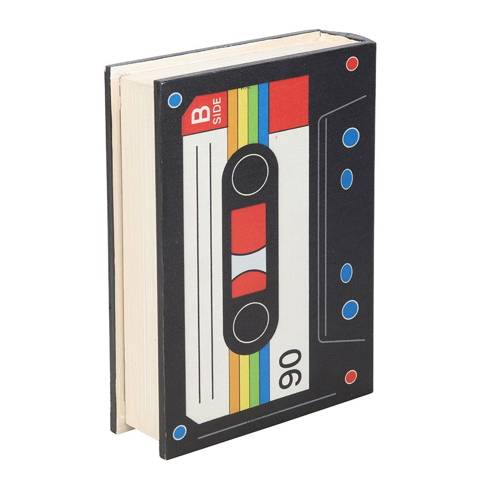 Storage Box with a cassette tape design on the cover