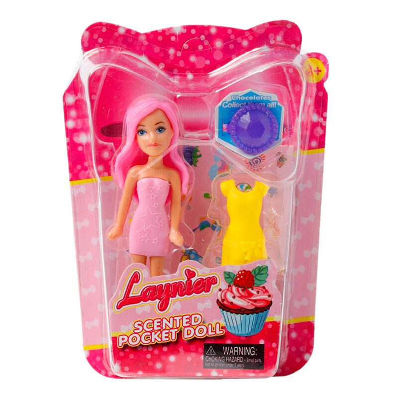 Dress up Scented doll Pink