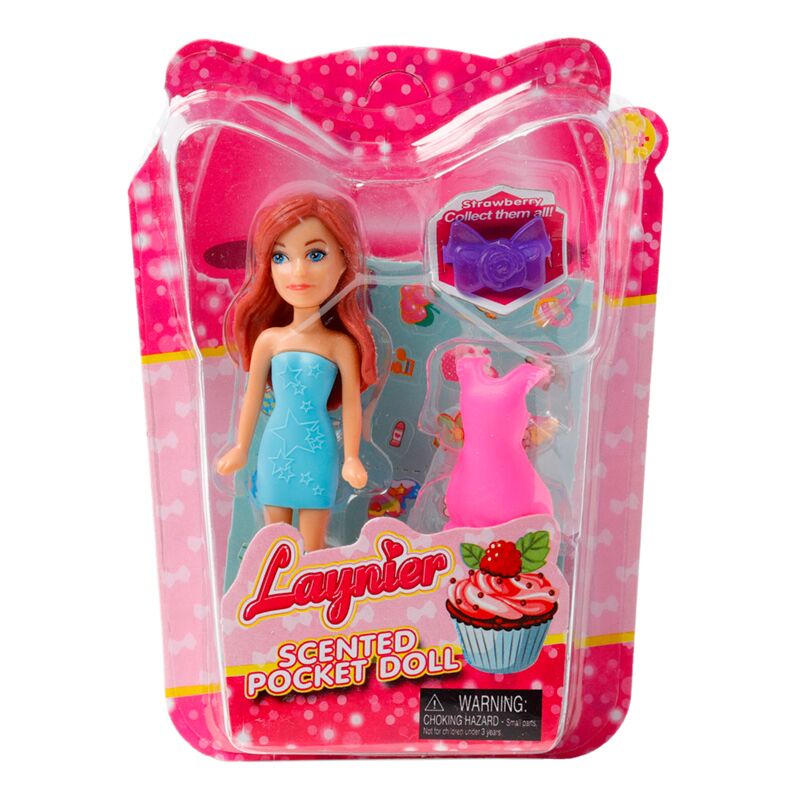 Dress up Scented doll Blue