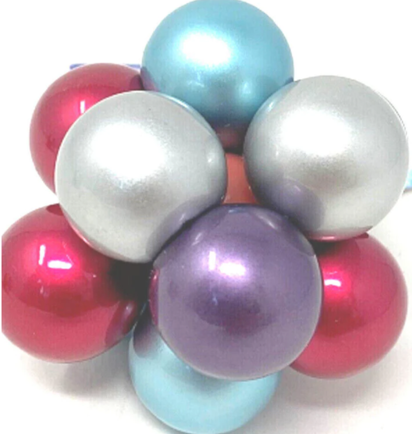 Atomic Fidget Ball silver