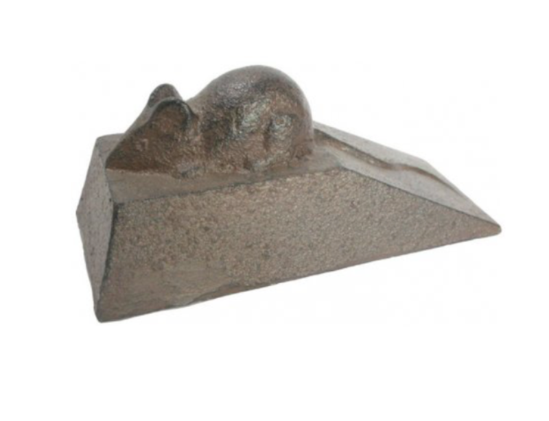 Cast Iron Mouse Doorstop