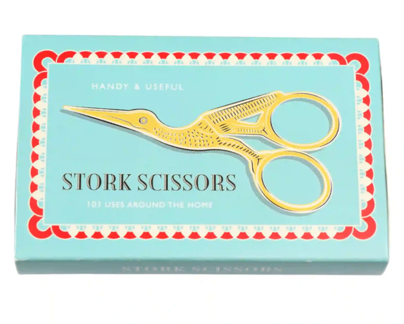 Classic Stork Scissors box