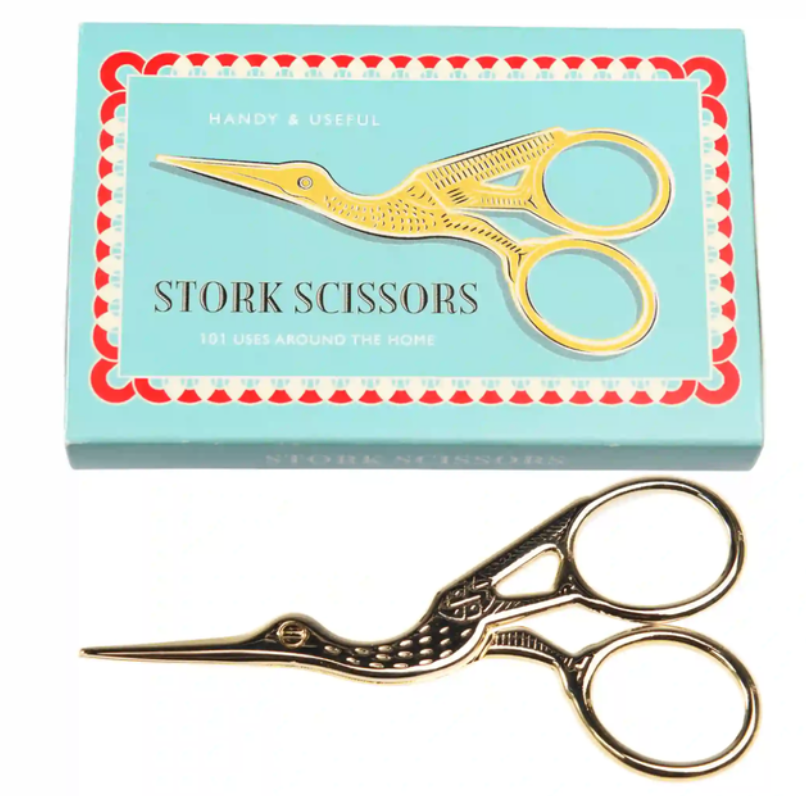 Classic Stork Scissors and box