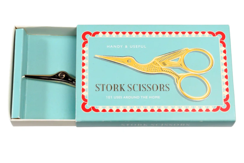 Classic Stork Scissors in open box