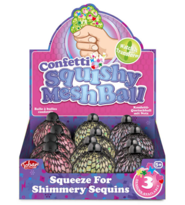 Confetti Squishy Mesh Ball box