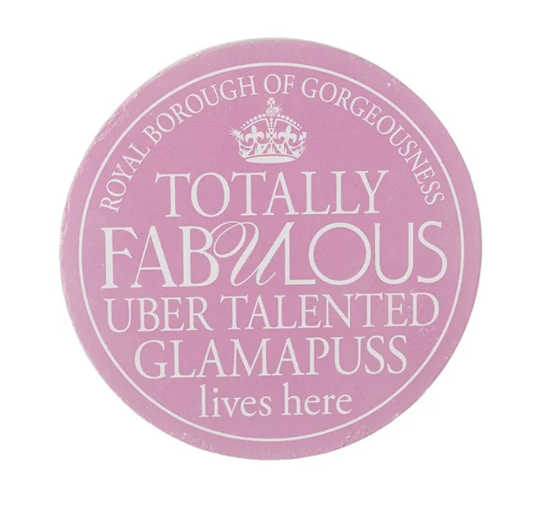 Glamapuss Wall Plaque