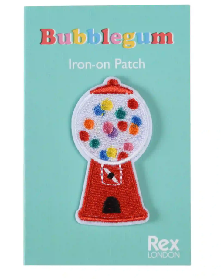 Iron on Patch - 1980's Bubblegum Machine