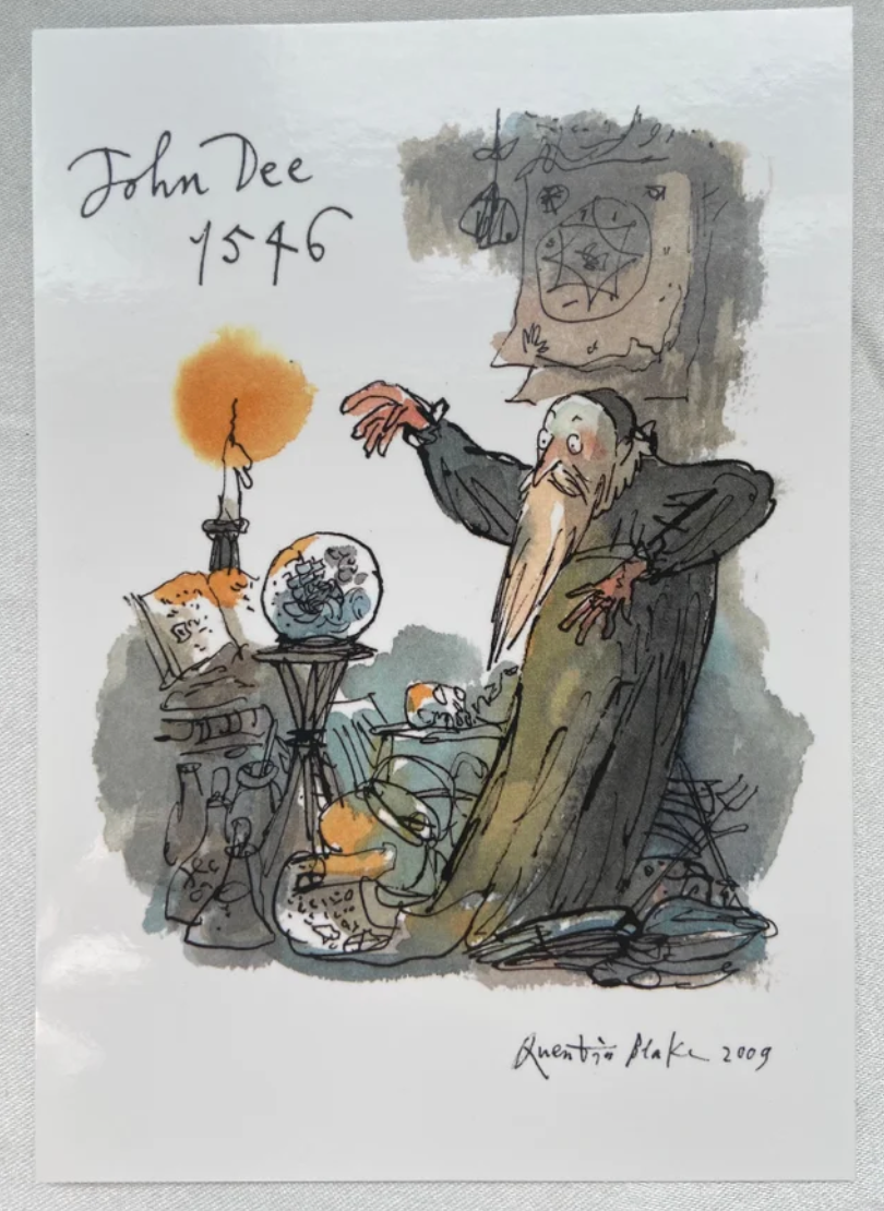 John Dee Postcard