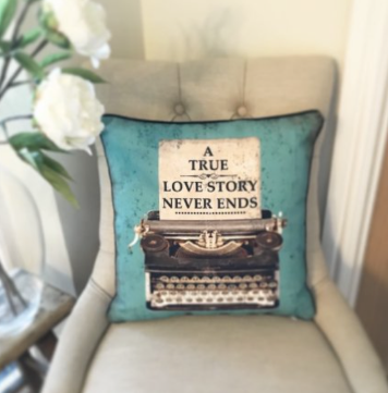 love story cushion