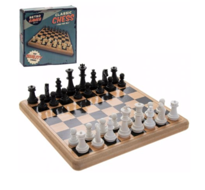 chess set wooden