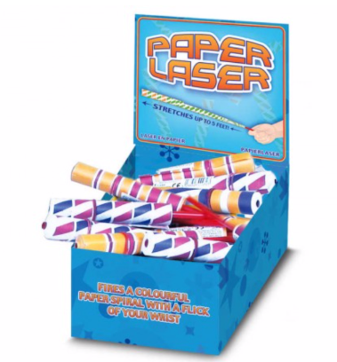 paper laser toy