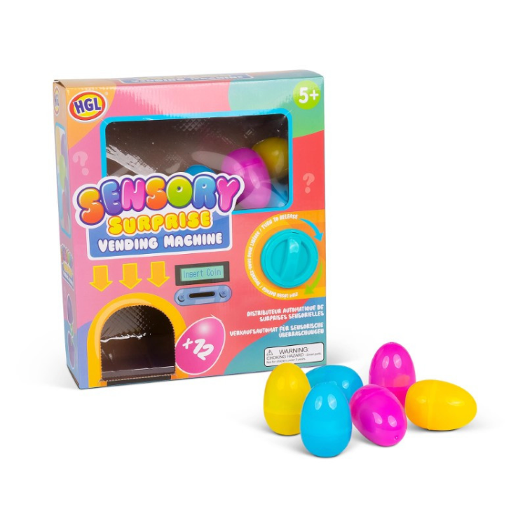 Sensory Surprise Vending Machine front