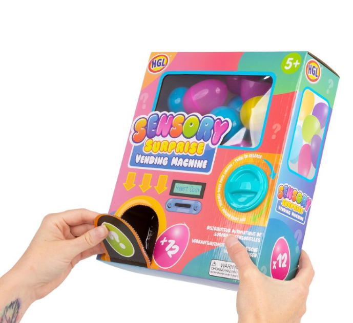 Sensory Surprise Vending Machine door