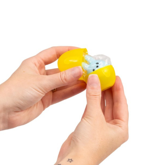Sensory Surprise Vending Machine egg opening