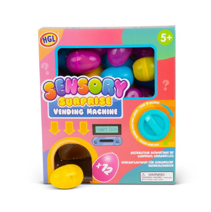 Sensory Surprise Vending Machine working