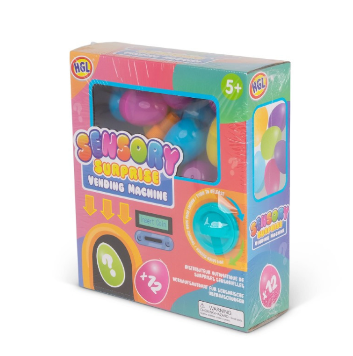 Sensory Surprise Vending Machine side