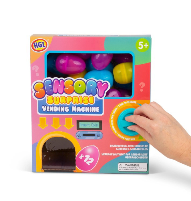 Sensory Surprise Vending Machine turn