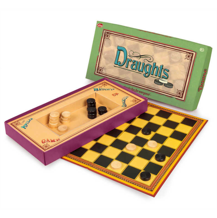 Traditional Board Game Draughts