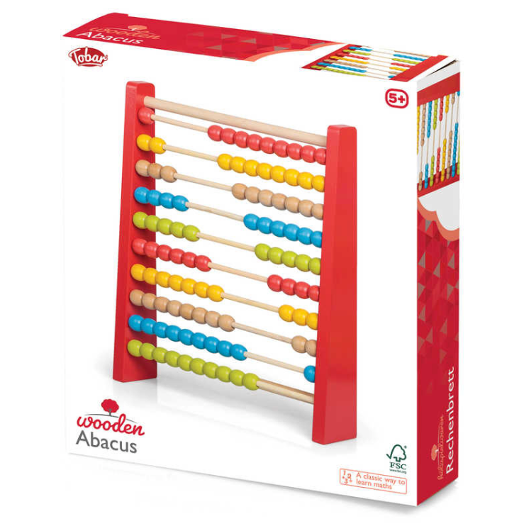 Traditional Wooden Abacus Tobar