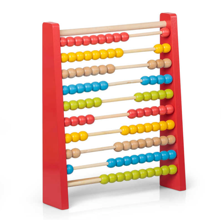 Traditional Colourful Wooden Abacus