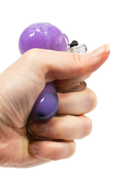 Scrunchems Bubble Tea Keychain purple