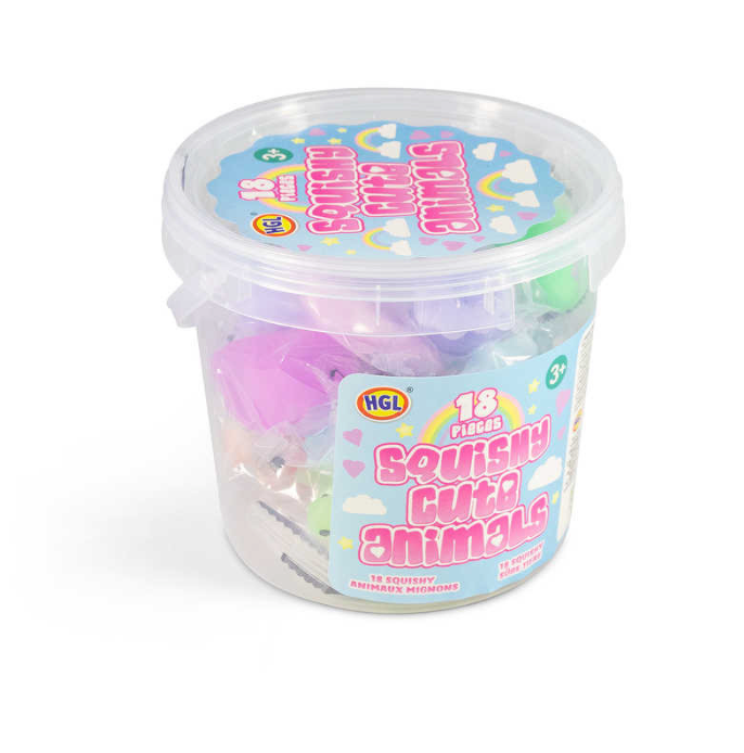 Squishy Cute Animals Tub closed