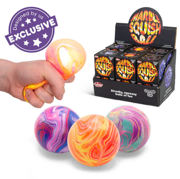 Scrunchems Marble Effect Squish Ball