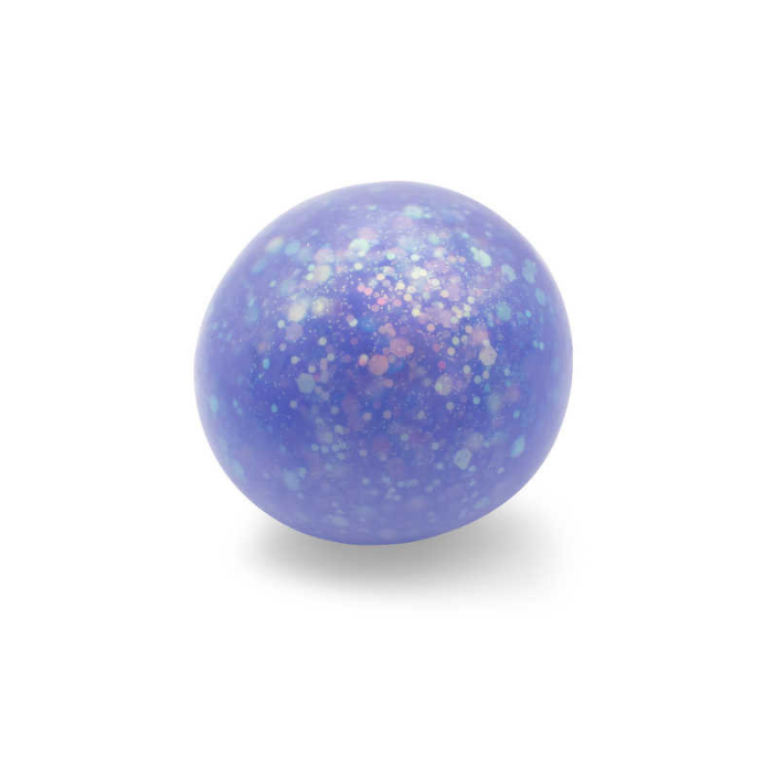 Scrunchems Galaxy Light Up Squish Ball purple