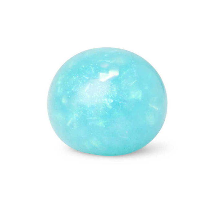 Scrunchems Sparkly Squish Ball blue