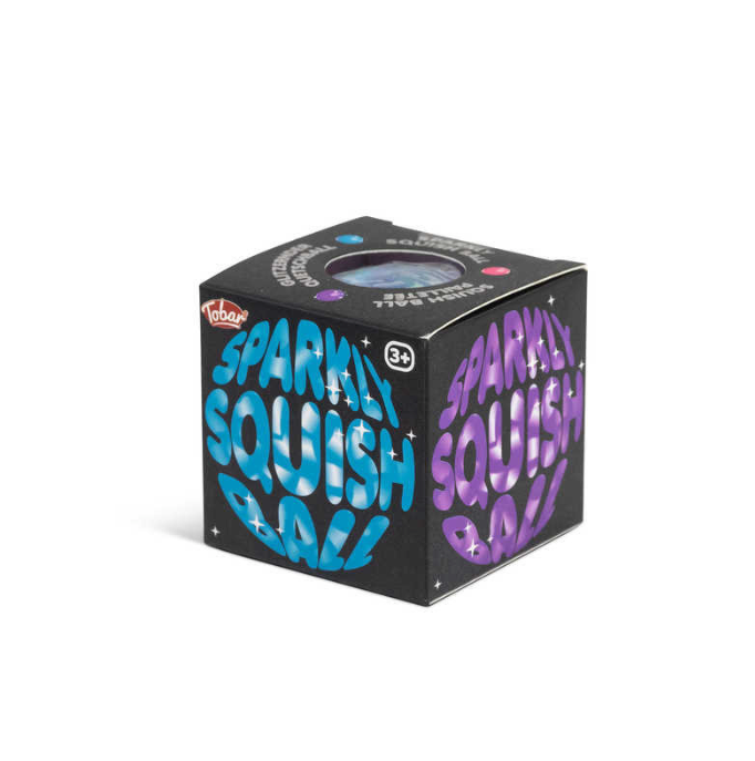 Scrunchems Sparkly Squish Ball box