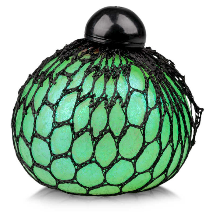 Glitter Squishy Mesh Ball green