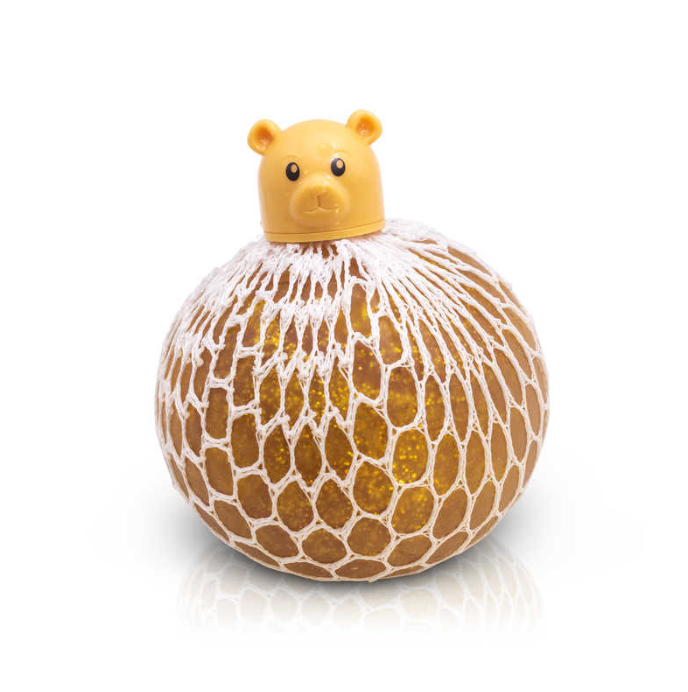 Squishy Mesh Pet - Golden Bear