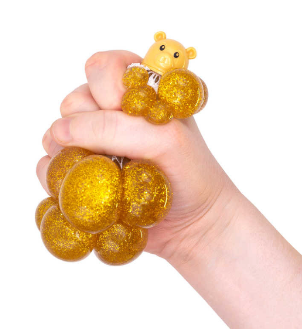 Squishy Mesh Pet - Golden Bear squish