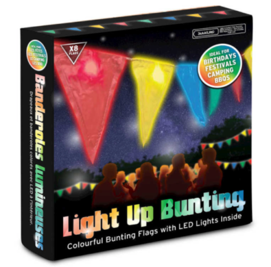 Light-up Bunting box
