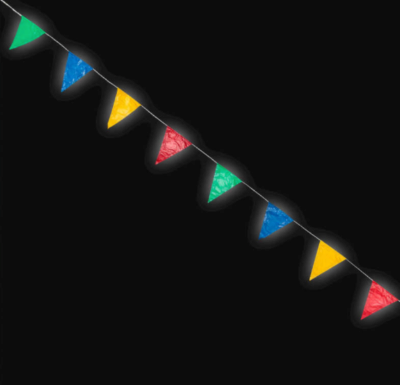 Light-up Bunting