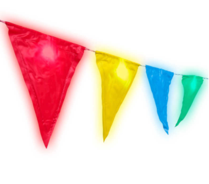 Light-up Bunting colours