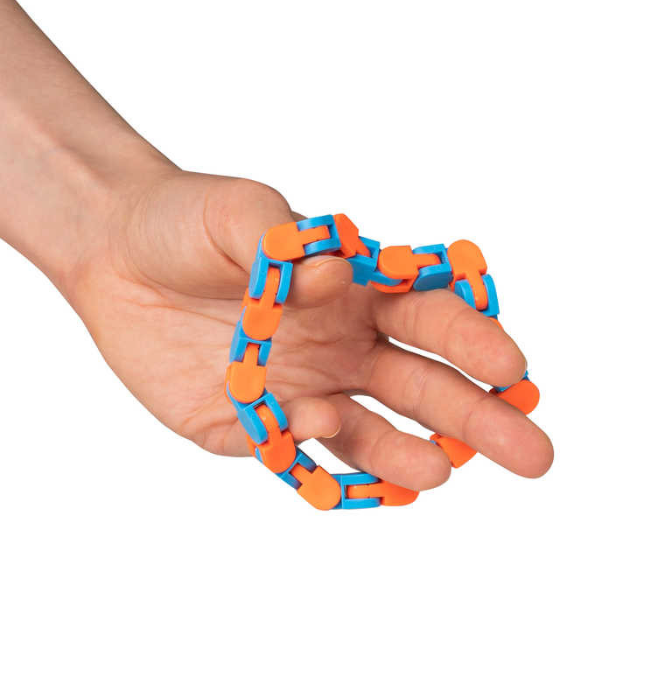 Fidget Tracks in hand